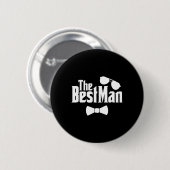 花婿介添人フレンズグルームブ結婚リーズカップルBachel 缶バッジ (正面&裏面)