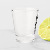 花婿介添人ブラックタイ ショットグラス (左)