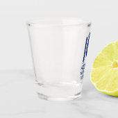 花婿介添人ブルータイ ショットグラス (左)