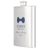 花婿介添人ブルーボウタイ フラスク (左)