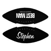 花婿介添人ミニサッカー結婚のgroomsmenへの贈り物 アメリカンフットボール (パネル)