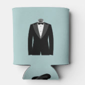 花婿介添人ムスターシェハットとスーツクーラーボックス 缶クーラー (裏面)