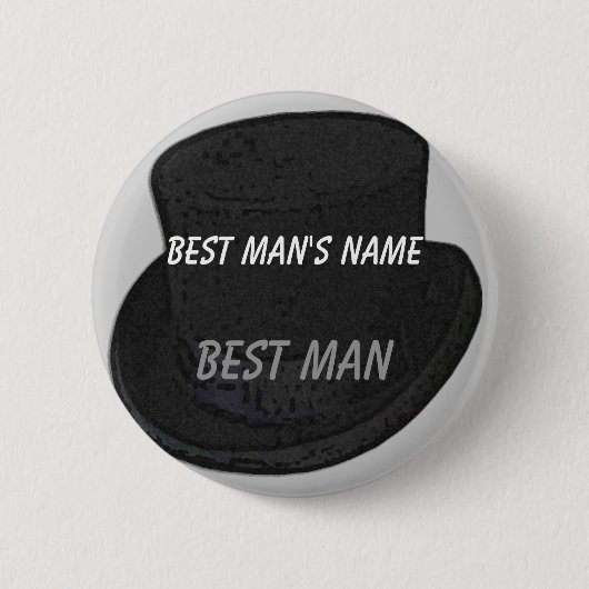 花婿介添人名タグボタン 缶バッジ (正面)