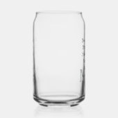 花婿介添人息子の夫パパ引用文追加の名前文字 ガラス缶 (左)