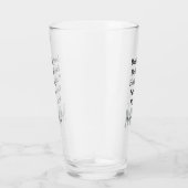 花婿介添人息子の夫パパ引用文追加の名前文字 タンブラーグラス (右)
