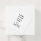 花婿介添人息子の夫パパ引用文追加の名前文字 フェイバータグ (インサイチュ)