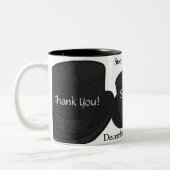 花婿介添人感謝の贈り物 – 2トーンMUGテンプレート ツートーンマグカップ (左)