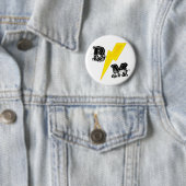 花婿介添人稲妻ボルトピン 缶バッジ (インサイチュ)