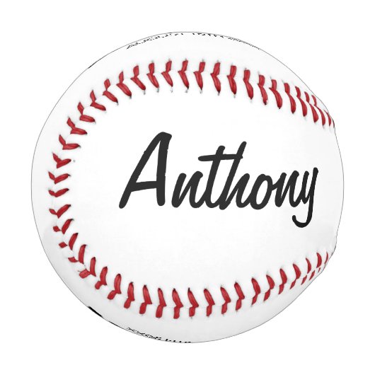 花婿介添人結婚のリクエストカスタム野球ギフト  野球ボール (正面左)