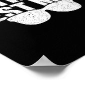 花婿介添人結婚ズGroomsmenおもしろいブライダル学士号 ポスター (角)