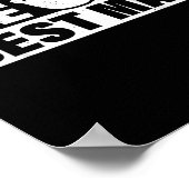 花婿介添人結婚ズGroomsmenおもしろいブライダル学士号 ポスター (角)