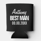 花婿介添人結婚式の引き出物缶クーラー 缶クーラー (裏面)