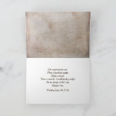 花婿介添人要求の広告 カード (内部)