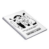 花婿介添人警告の花婿へ ノートブック (右側)