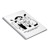 花婿介添人警告の花婿へ ノートブック (右側)