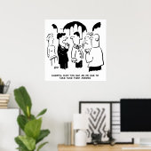 花婿介添人警告の花婿へ ポスター (ホームオフィス)