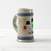 ,花婿介添人贈答品 ビールジョッキ (正面左)