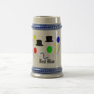 ,花婿介添人贈答品 ビールジョッキ