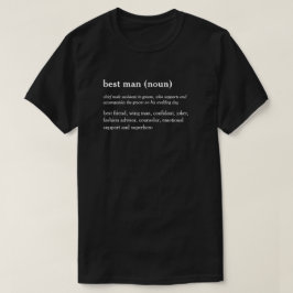 花婿介添人辞書カスタム定義tシャツ tシャツ