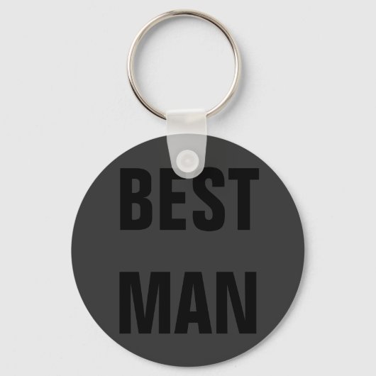 花婿介添人 キーホルダー (正面)