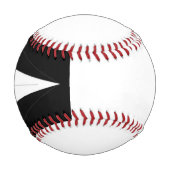 花婿介添人・グルームスマン招待状野球 野球ボール (裏面)