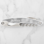 花婿介添人・プロポーザル・スパークリー・シパーソナライズされたルバー  ソムリエナイフ (正面)