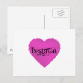 花婿介添人 ポストカード (正面/裏面)