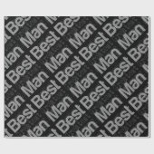 花婿介添人 ラッピングペーパー (フラット)