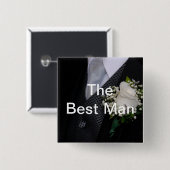 花婿介添人 缶バッジ (正面&裏面)