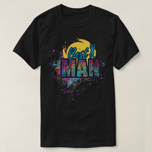 花婿介添人 Tシャツ (デザイン正面)