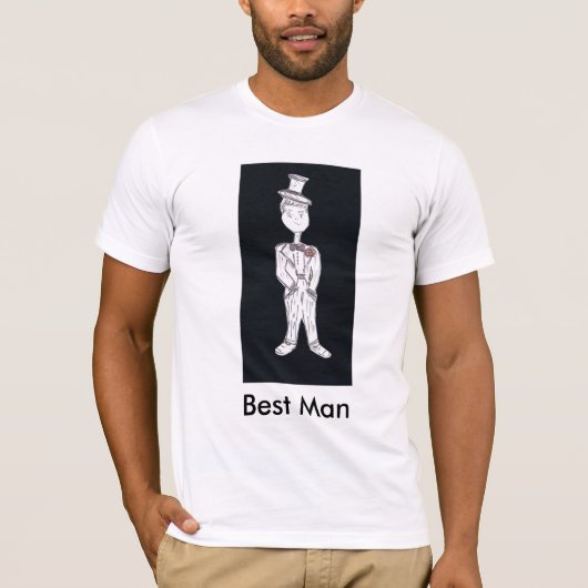 花婿介添人 Tシャツ (正面)