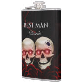 花婿介添人groomsmenギフト結婚式の引き出物 フラスク (左)