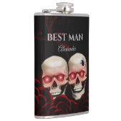花婿介添人groomsmenギフト結婚式の引き出物 フラスク (右)