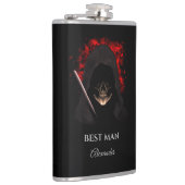 花婿介添人groomsmenギフト結婚式の引き出物flask フラスク (右)