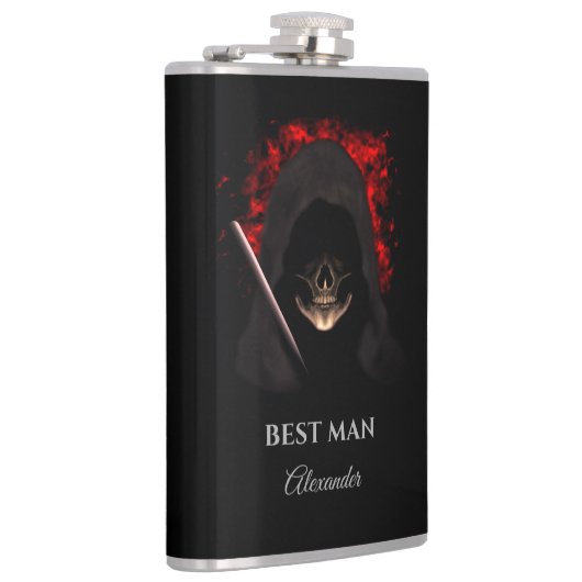 花婿介添人groomsmenギフト結婚式の引き出物flask フラスク (右)