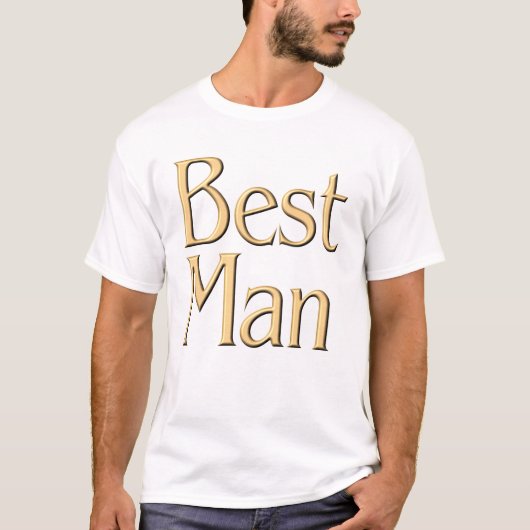 花婿介添人tシャツ tシャツ (正面)