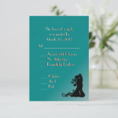 花婿花嫁 ティール RSVP (スタンド正面)