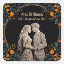 花婿花嫁 ロイヤル クラシック スクエアシール