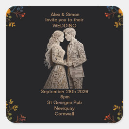 花婿花嫁 ロイヤル クラシック スクエアシール