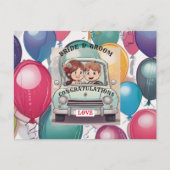 花婿花嫁 案内ポストカード (正面)