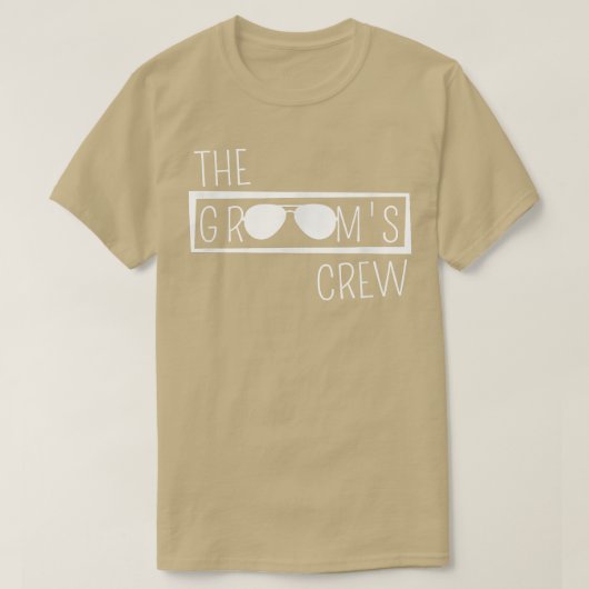 花婿軍団 ウェディング ベストマン バチェラーパーティー G Tシャツ (デザイン正面)