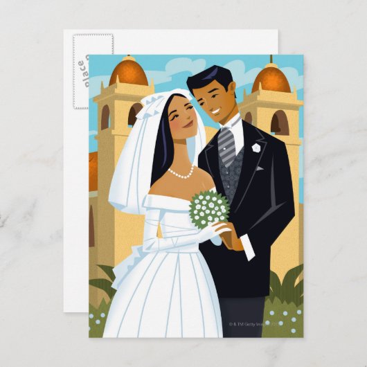 花婿 ポストカード (正面/裏面)