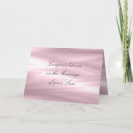 花嫁おめでとうのカードの親 カード