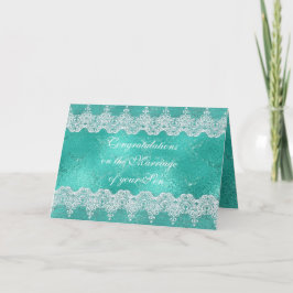 花嫁おめでとうのカードの親 カード