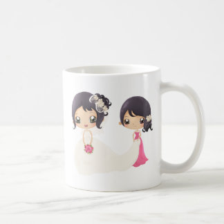 花嫁およびメイド・オブ・オーナー(花嫁付き添い人) コーヒーマグカップ