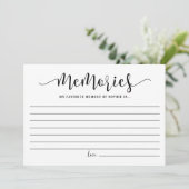 花嫁お気に入りのカードの書道メモリ アドバイスカード (スタンド正面)