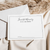 花嫁お気に入りのゲームのミニマルな記憶 アドバイスカード