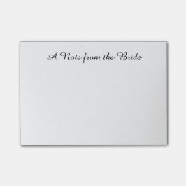 「花嫁からのメモ」ポストイット ポストイット