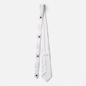 花嫁からの父のギフト ネクタイ (裏面)