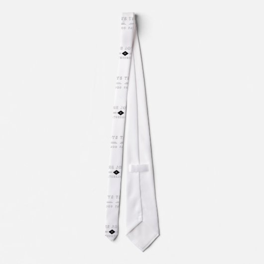 花嫁からの父のギフト ネクタイ (裏面)